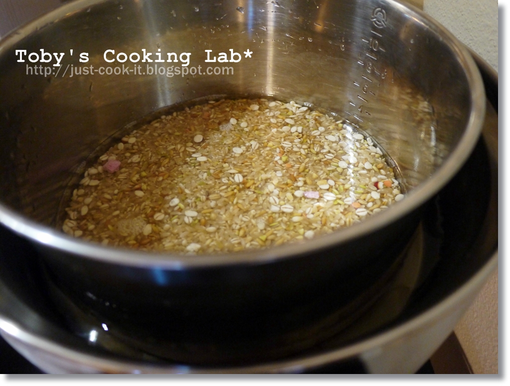 用偷吃步煮糙米飯:懶人圖解筆記