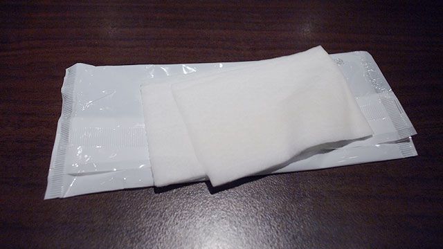 餐廳溼紙巾充滿了化學物質！