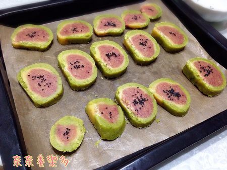 【食譜】吐司不夠看，西瓜餅乾嚐嚐鮮