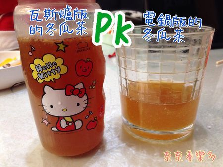 【食譜】消暑冬瓜茶,電鍋版&瓦斯爐版