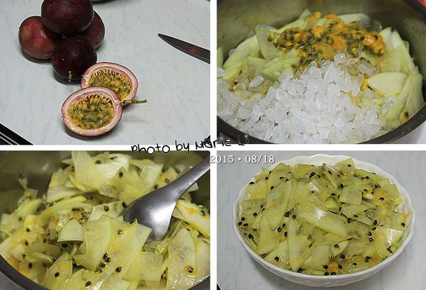 【食譜】涼拌百香果青木瓜