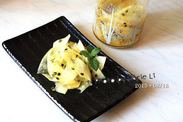 【食譜】涼拌百香果青木瓜