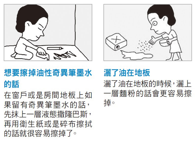 【圖解生活妙招】出奇招!巧妙對付地板髒污