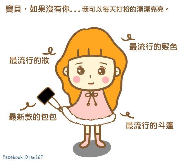寶貝，如果沒有你...