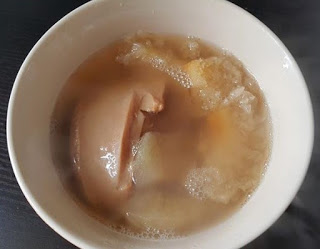 【食譜】孕期滋補湯水：蘋果瘦肉雪耳螺片湯
