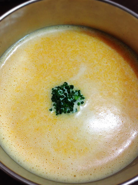 【副食品食譜】寶寶版南瓜濃湯+南瓜蒸蛋