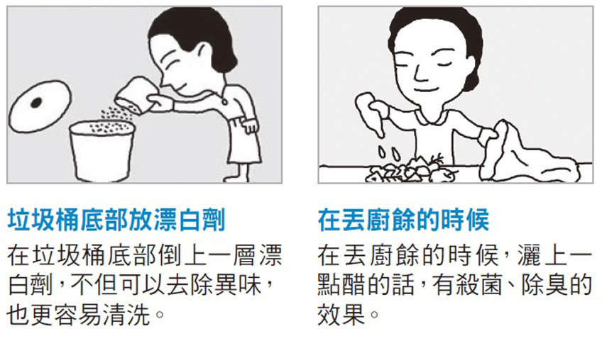 【圖解生活妙招】這樣處理，垃圾桶不發臭