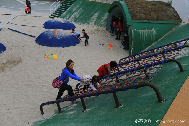 【親子旅遊】放電趣!台中超大體能遊戲沙坑