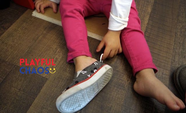 小小孩生活自理,穿脫鞋子的學問