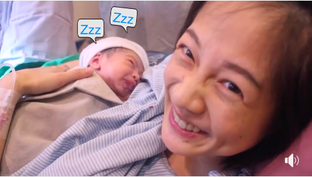 簡嫚書生產片曝光!最美產婦自然產必學呼吸法