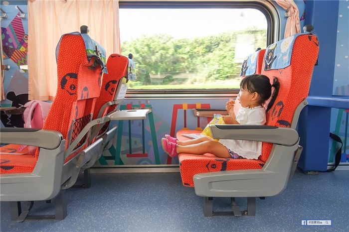台鐵親子車廂｜親子限定，免收推車、座位寬敞、親子互動區，友善親子列車不怕搭大眾運輸吵到別人！