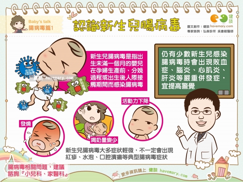 新生兒,腸病毒,發燒
