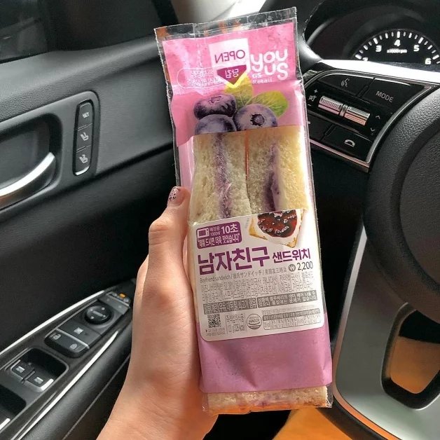 韓國,便利商店,三明治