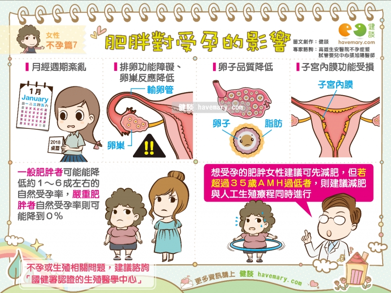 肥胖,不孕,腰圍