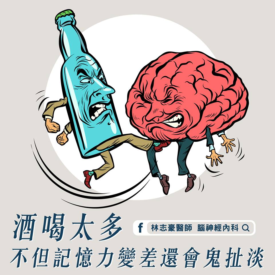 飲酒過量,長期酗酒,高沙可夫症候群,失智,快速減肥