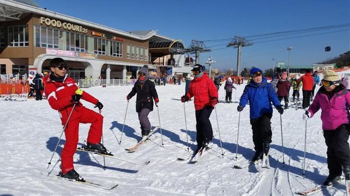 洪川大明滑雪場,懶人包,韓國滑雪