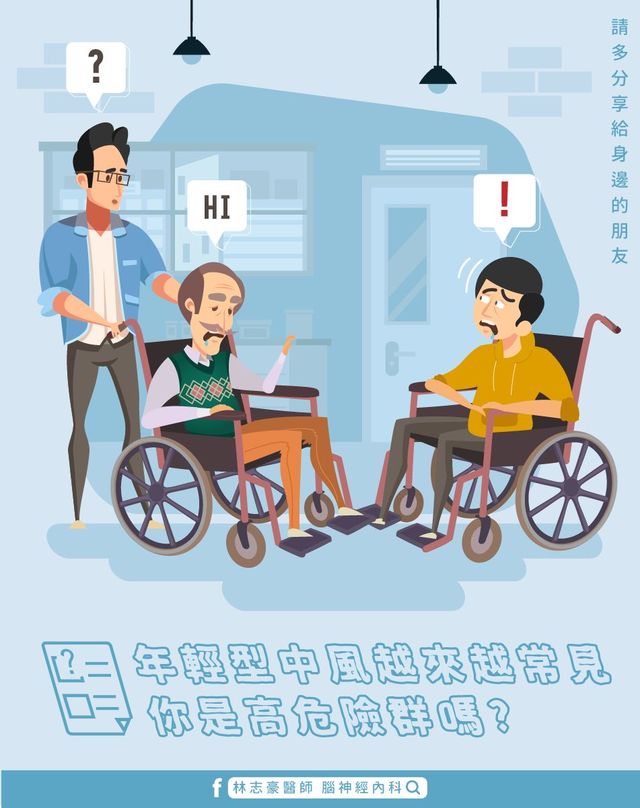 年輕型中風,心血管疾病,家族病史