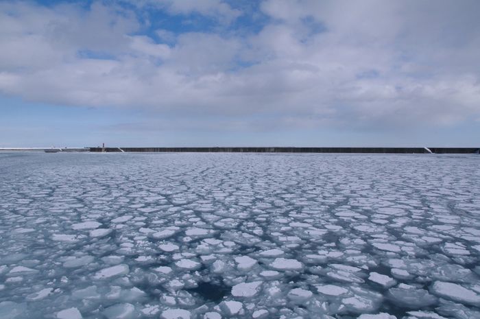 北海道,流冰,破冰船
