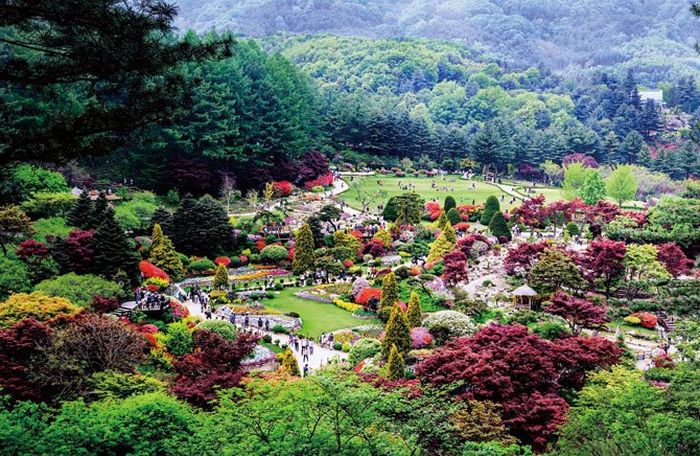 首爾景點,南怡島,江村鐵路