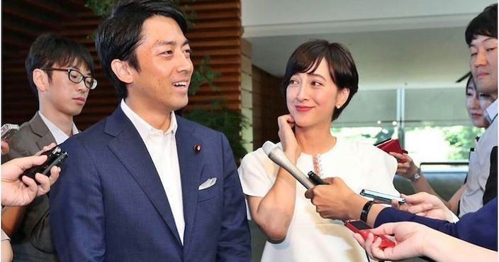 小泉進次郎,育嬰假,日本內閣,瀧川克里斯汀