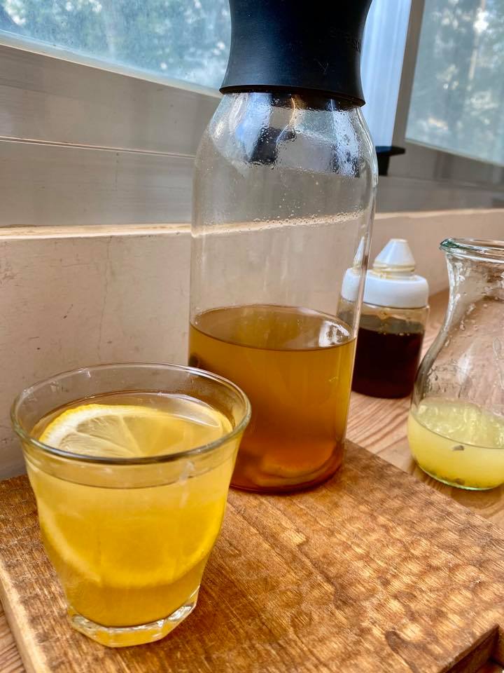 防疫,薑汁檸檬,茶飲