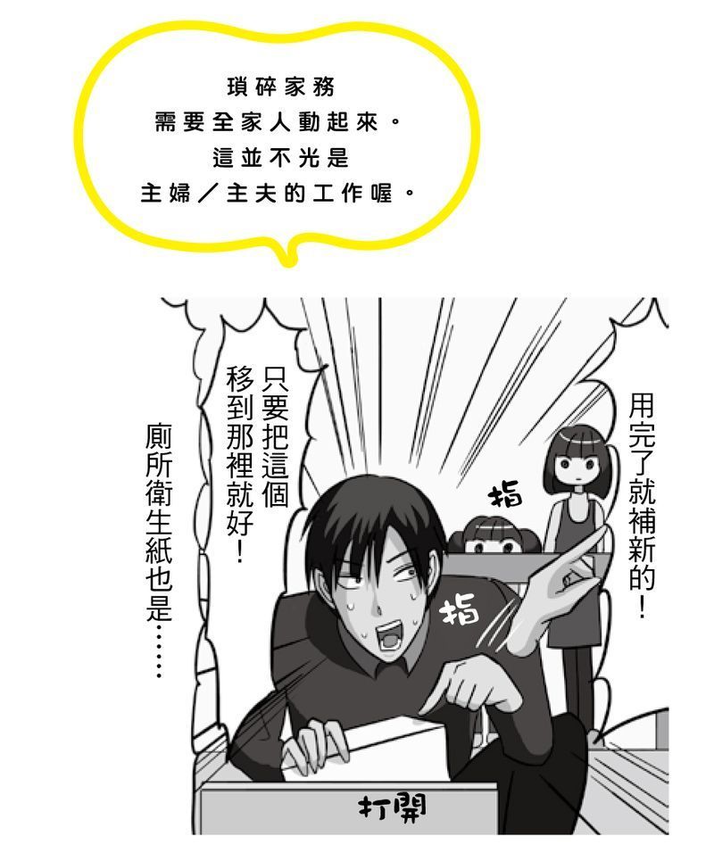 家庭主婦,全職媽媽,家事分工,家務