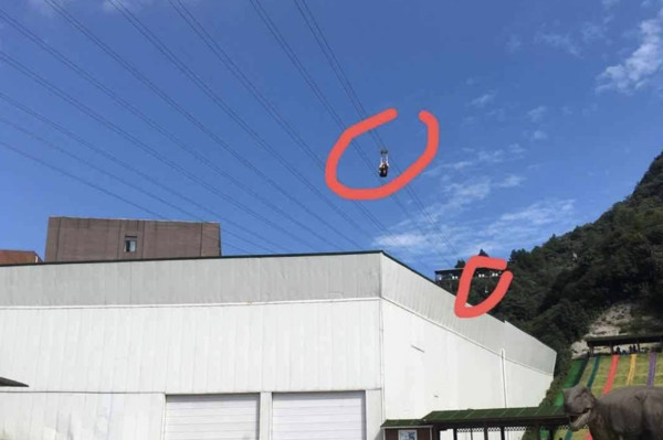 高空滑索,空中滑索,遊樂園,遊樂設施
