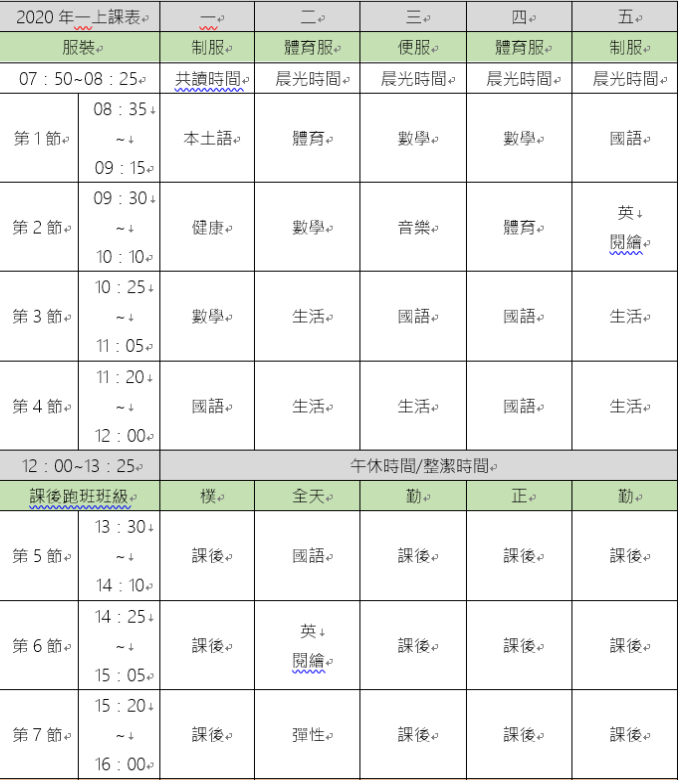 家有小學生 自製課表不藏私 有效安排課後活動 媽媽經 專屬於媽媽的網站